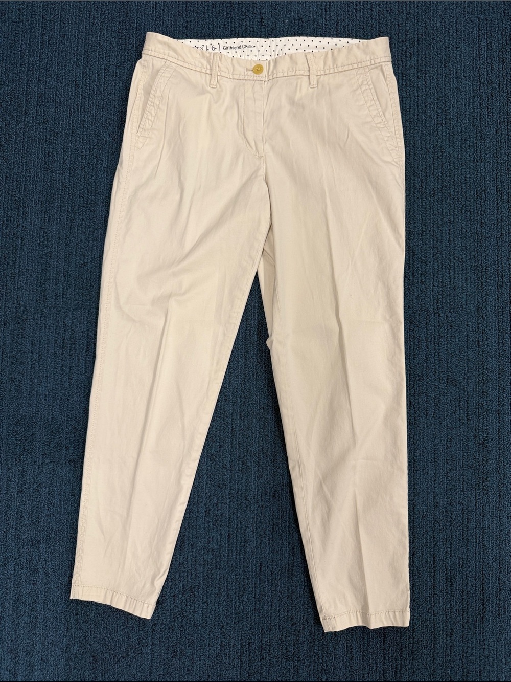 Talbots Men's Chino Pants - Light Cream